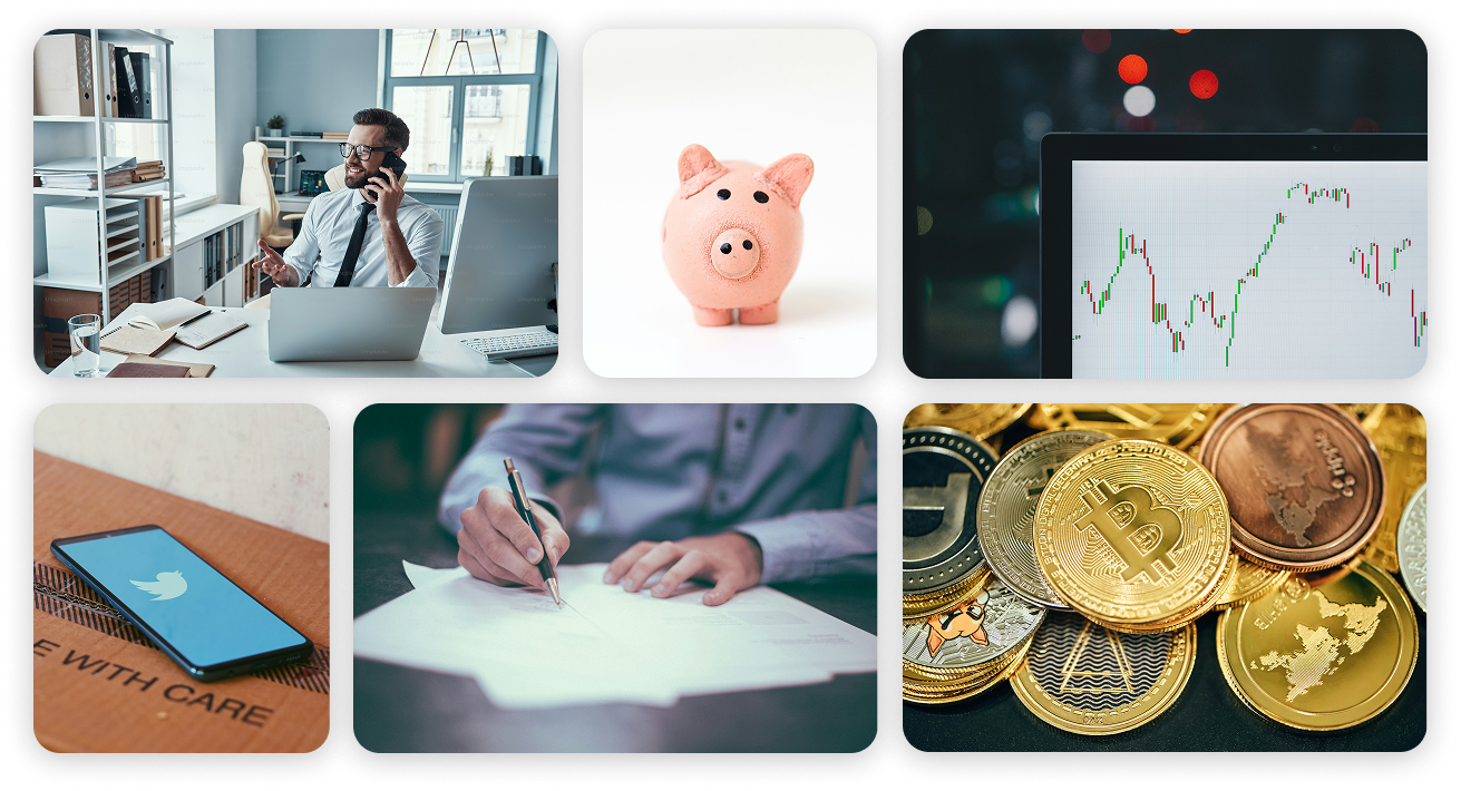 Visual design group illustration